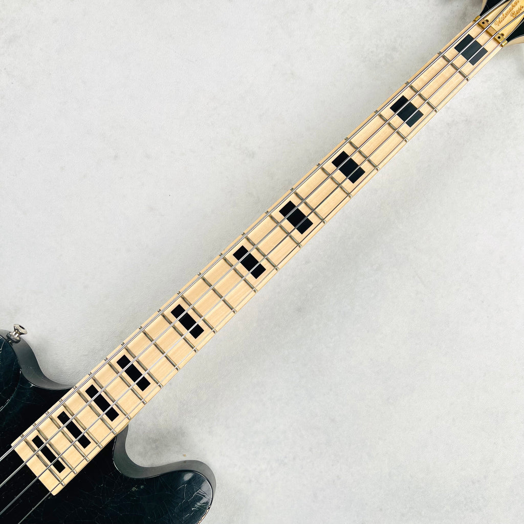 Warwick Custom Shop Masterbuilt Idolmaker Previously Owned By Juan Alderete 2018 - Aged Black - 8