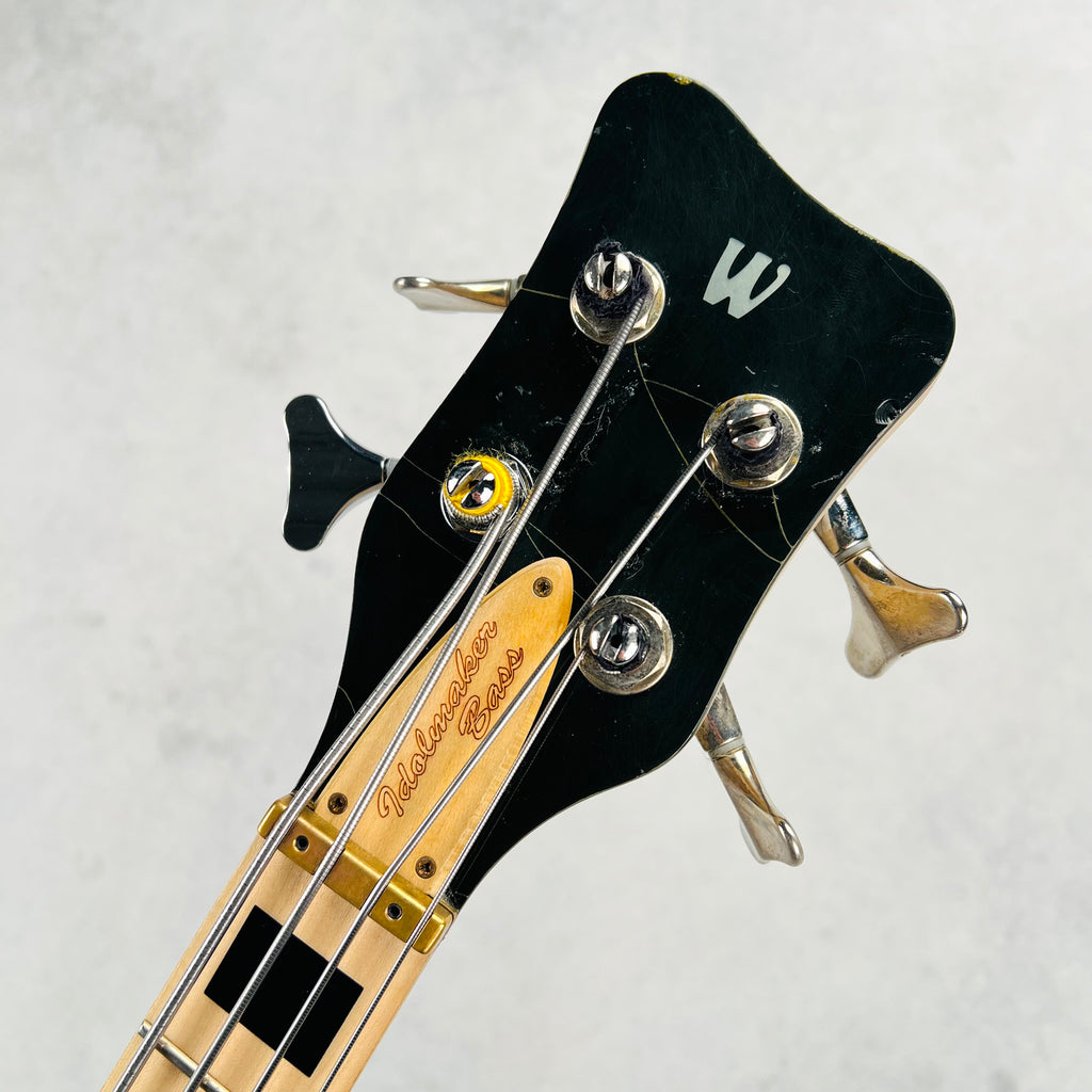 Warwick Custom Shop Masterbuilt Idolmaker Previously Owned By Juan Alderete 2018 - Aged Black - 9