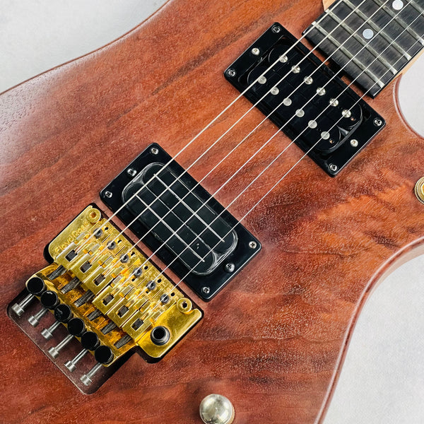 Washburn N4 Walnut Nuno Bettencourt Signature 2014 - Natural - 7