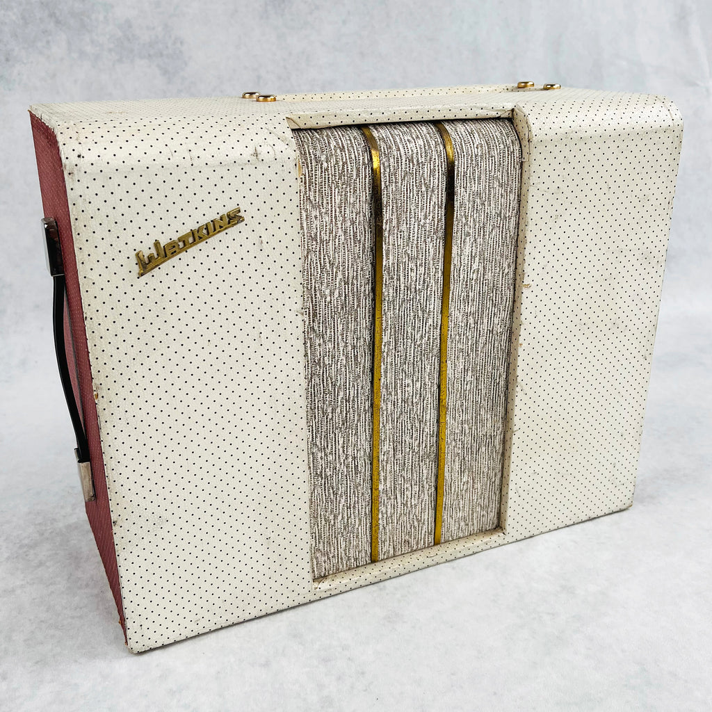 Watkins Clubman 1x8" Combo Amplifier 240v 1950s - Red & White - 1
