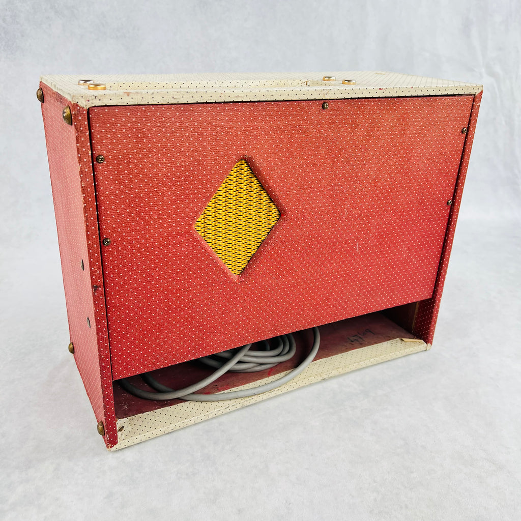 Watkins Clubman 1x8" Combo Amplifier 240v 1950s - Red & White - 20