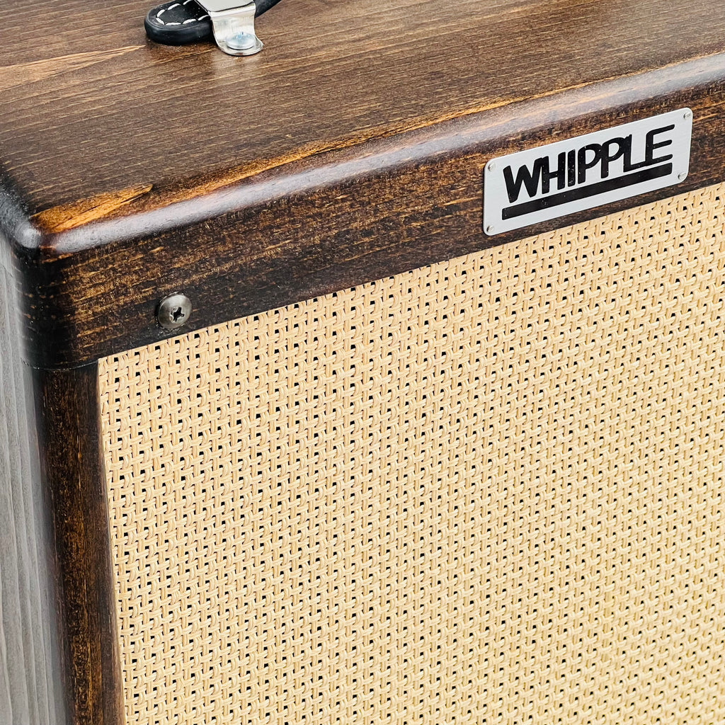 Whipple El 1x10" Tube Combo Amplifier - Walnut & Wheat - 3