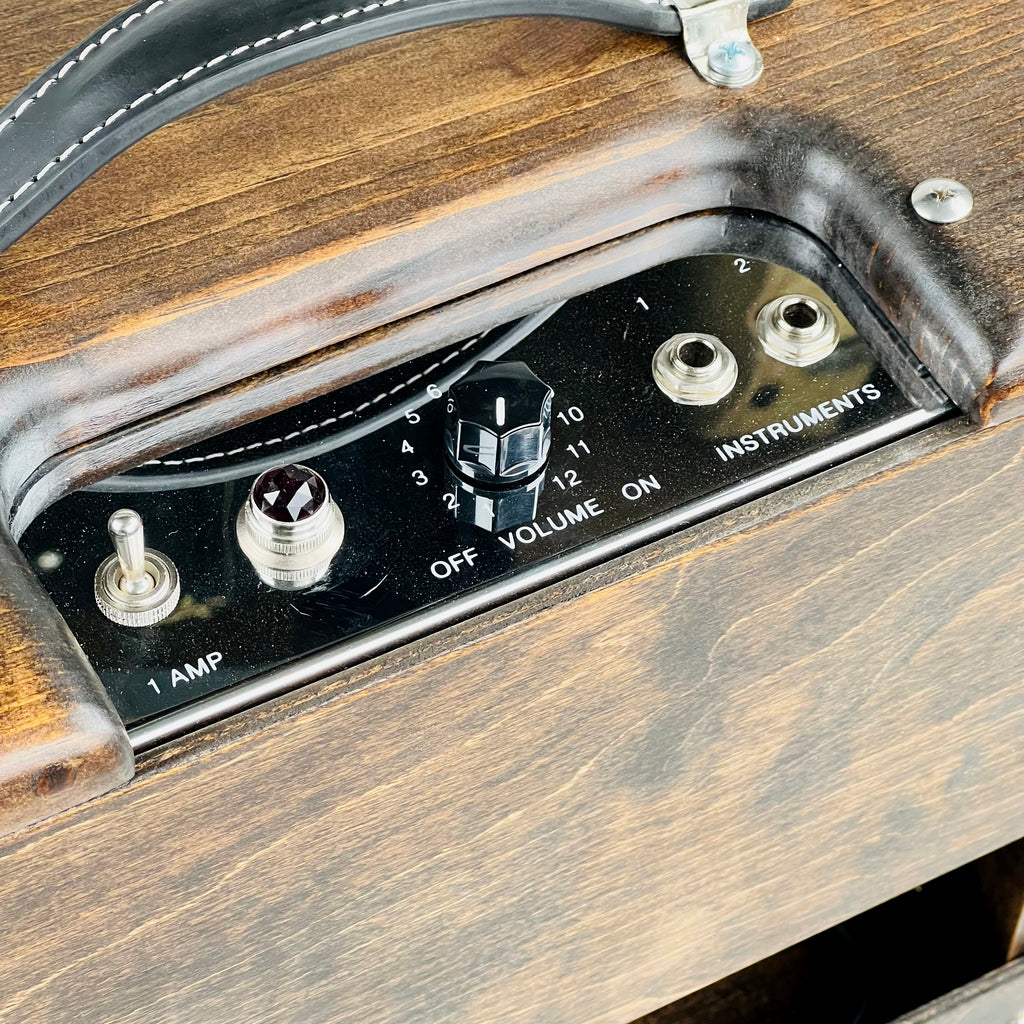 Whipple El 1x10" Tube Combo Amplifier - Walnut & Wheat - 7