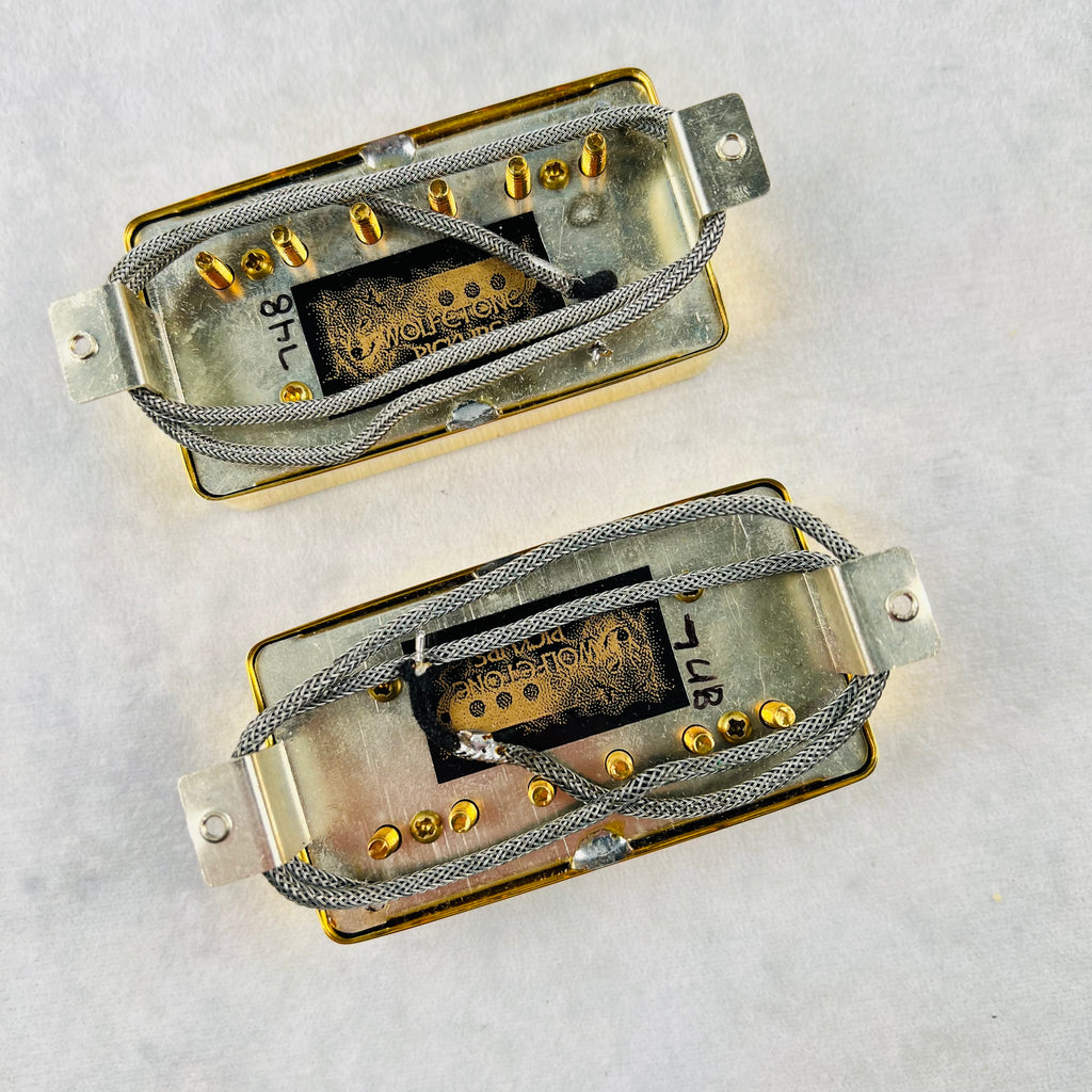 Wolfetone Humbucker Pickup Set - Gold - 2