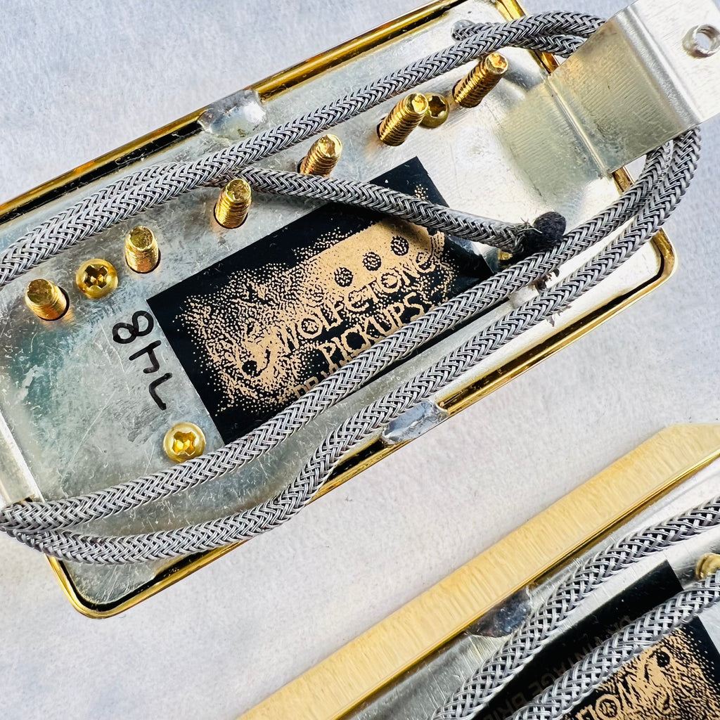 Wolfetone Humbucker Pickup Set - Gold - 4