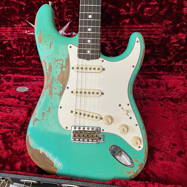 Fender Custom Shop 1967 Stratocaster Heavy Relic 2017 - Seafoam Green