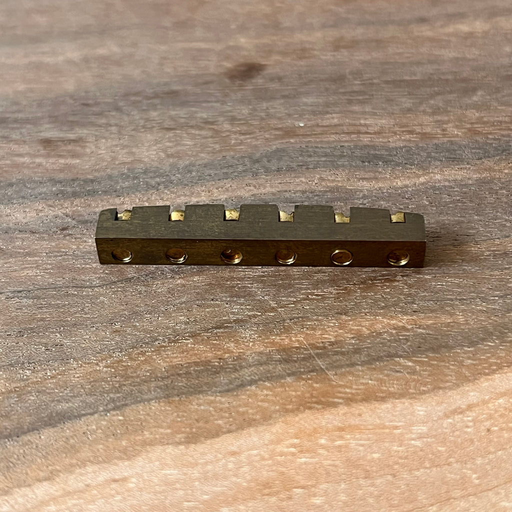 Adjustable Brass Nut for Fender Style Neck - 3