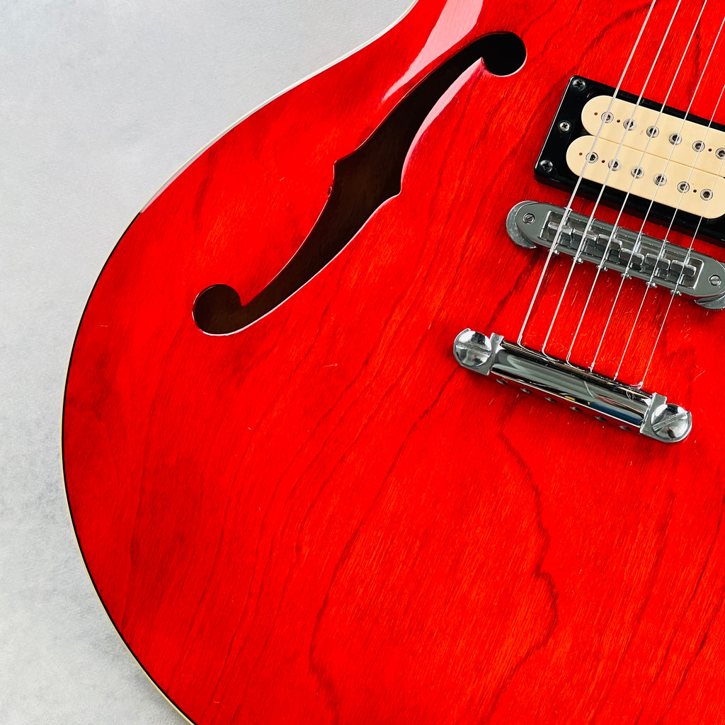 Yamaha SA-700 Super Axe 1977 - Transparent Red - 4