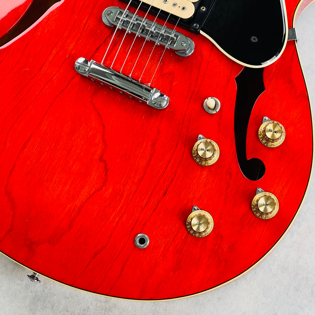 Yamaha SA-700 Super Axe 1977 - Transparent Red - 5