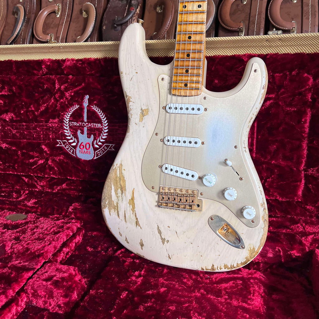 Fender Custom Shop Limited Edition Golden '50s 1954 Stratocaster 2014 - Dirty White Blonde - 23