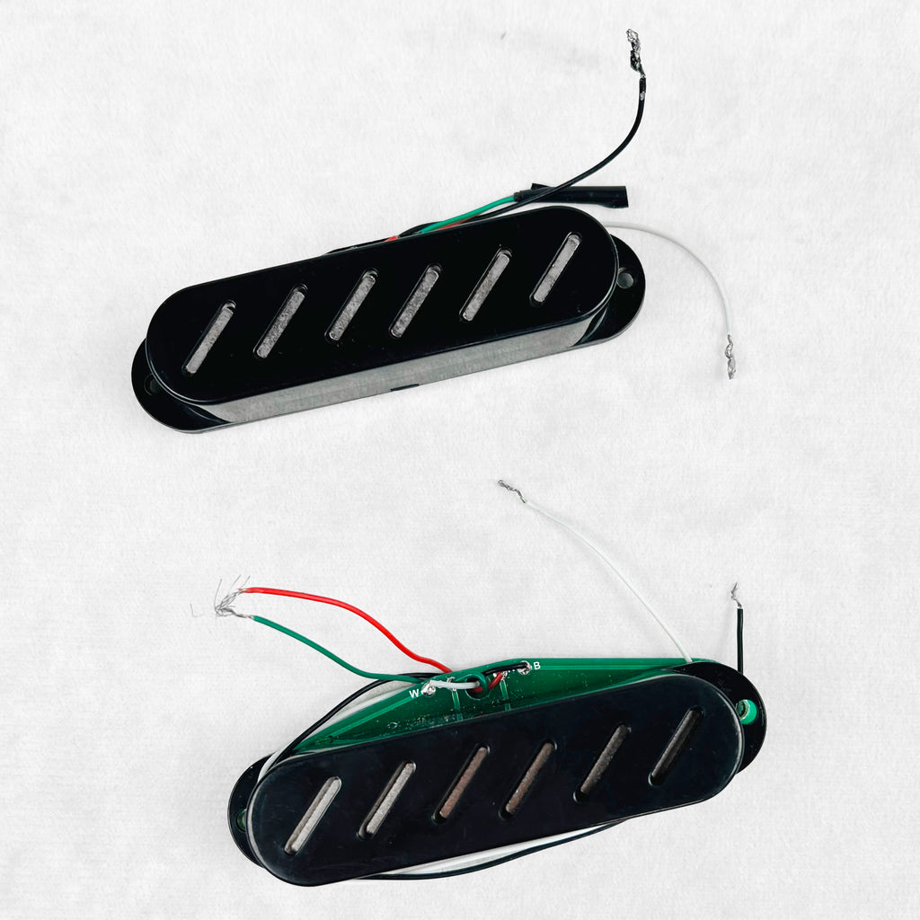 Zexcoil Juicy Bucker BJH4 Humbucker Set - Black - 1