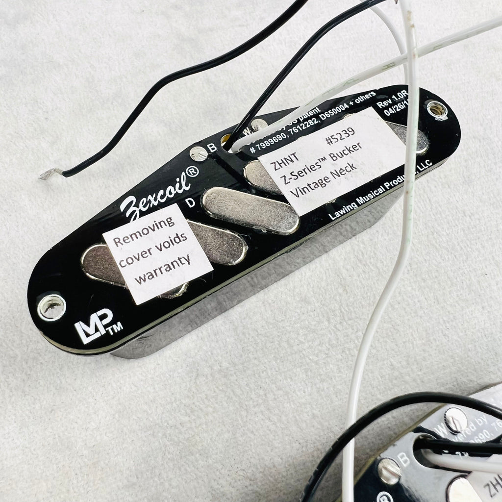 Zexcoil Z Series Vintage Bucker Humbucker Set - Black - 6