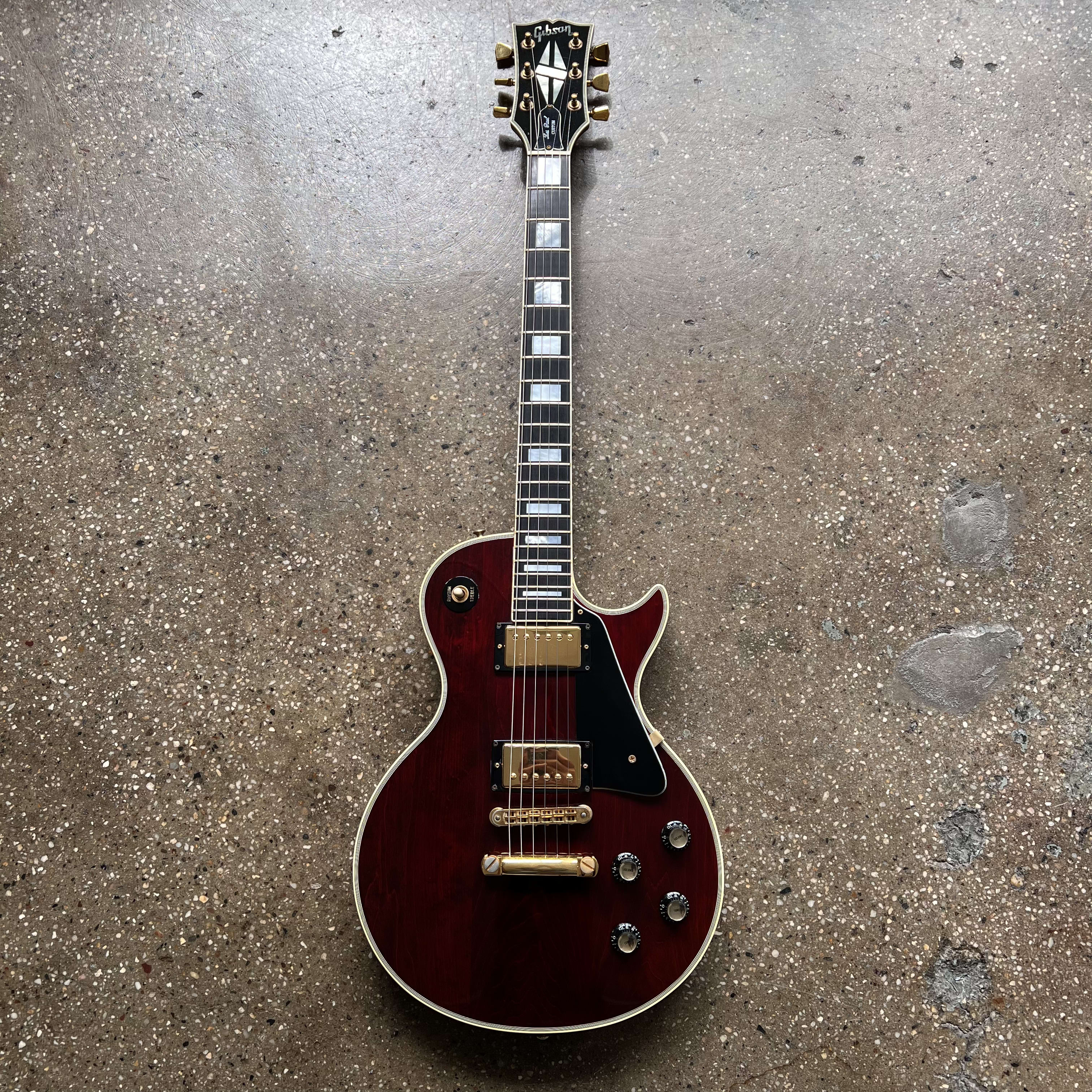 Orville by Gibson Les Paul Custom 赤 Orville by Gibson] Les Paul Custom Wine Red Electric Guitar With