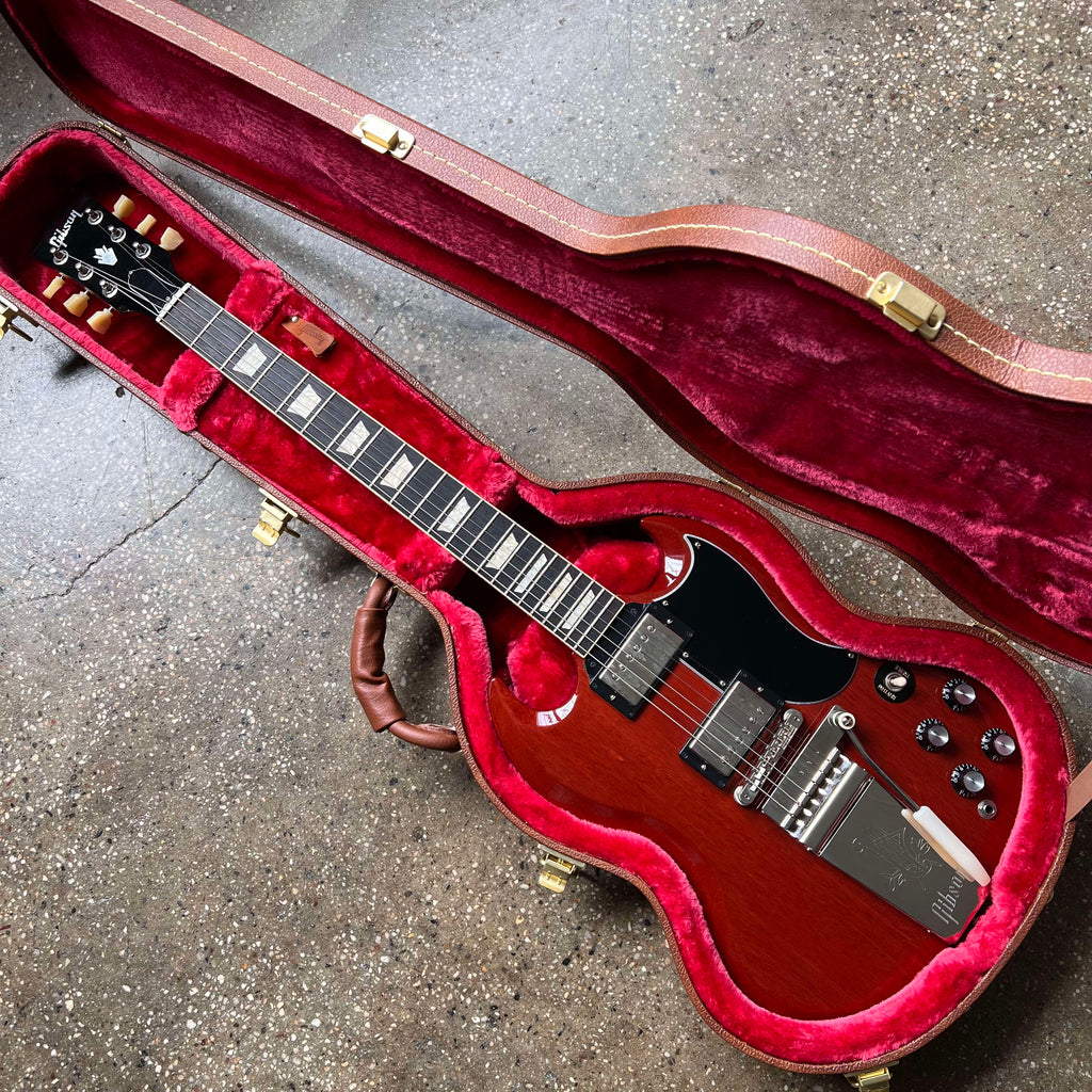 Gibson SG Standard '61 Maestro Vibrola SG61V00VENH1 2022 - Vintage Cherry - 17