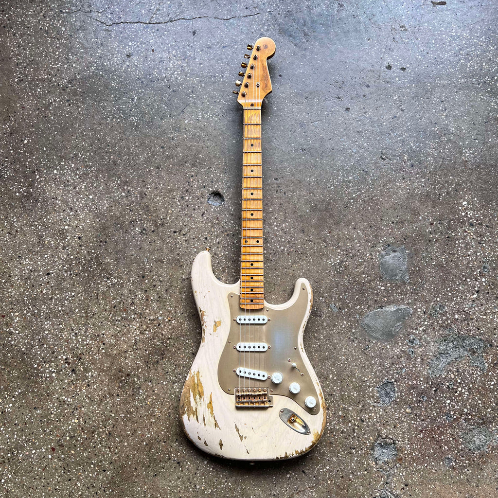 Fender Custom Shop Limited Edition Golden '50s 1954 Stratocaster 2014 - Dirty White Blonde - 2