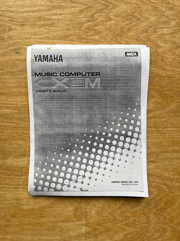 Yamaha CX5M 1980s - Black 25