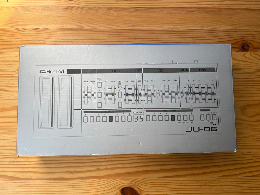 Roland JU-06 Boutique Series Digital Synthesizer Sound Module 2015 - Present - Black 11