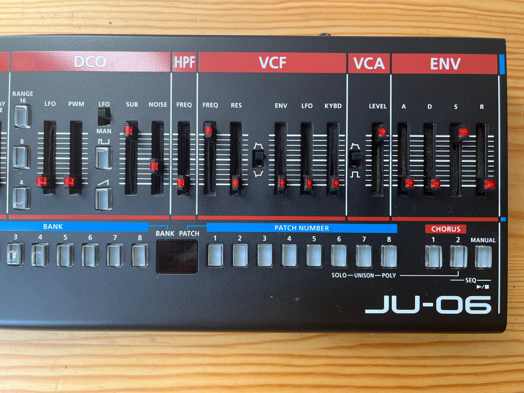 Roland JU-06 Boutique Series Digital Synthesizer Sound Module 2015 - Present - Black 3